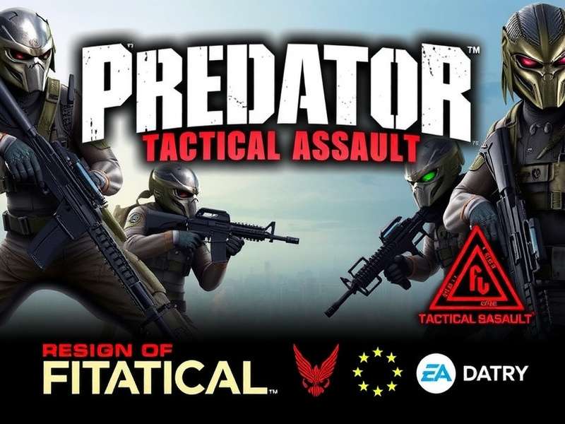 Predator Tactical Assault Main Game Visual Predator Tactical Assault Game Banner